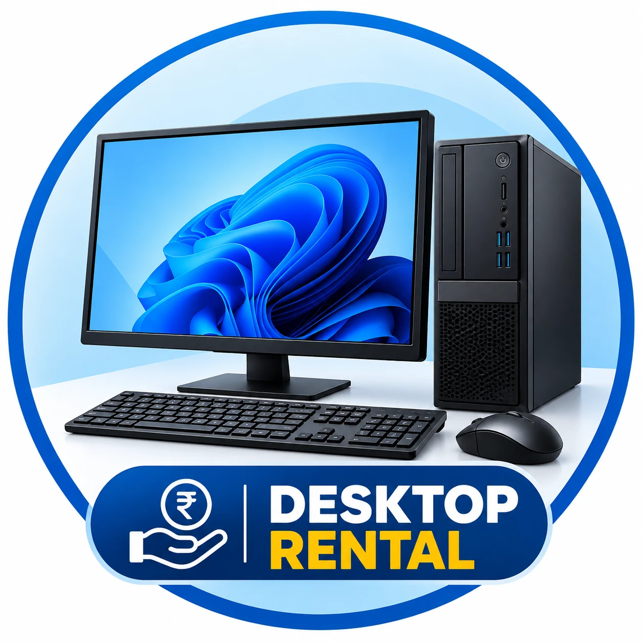 Desktop On Rent service