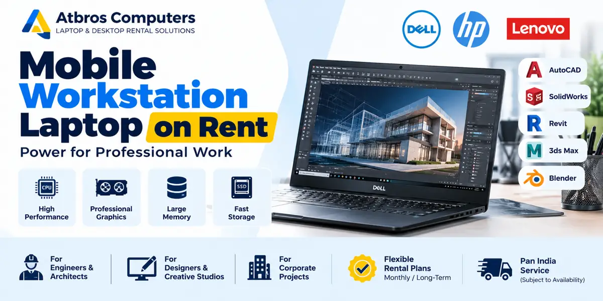 Mobile Workstation Laptop on Rent