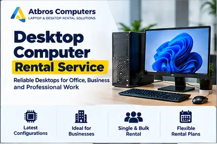 Desktop Computer Rental Service for Offices and Businesses – Atbros Computers