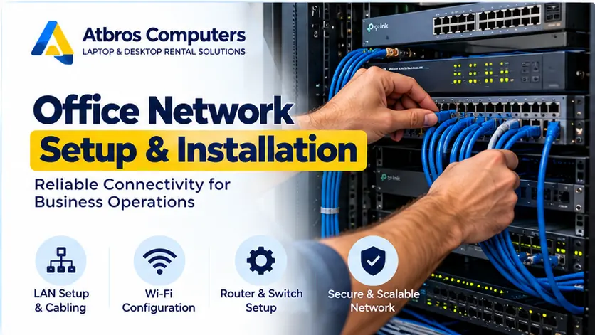 Office Network Setup and LAN Installation Service – Atbros Computers