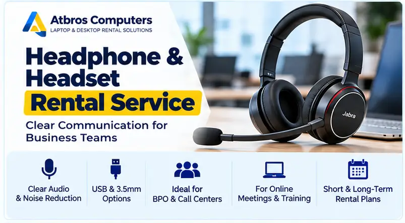 Headphone and Headset Rental for BPO, Call Centres and Corporate Teams – Atbros Computers