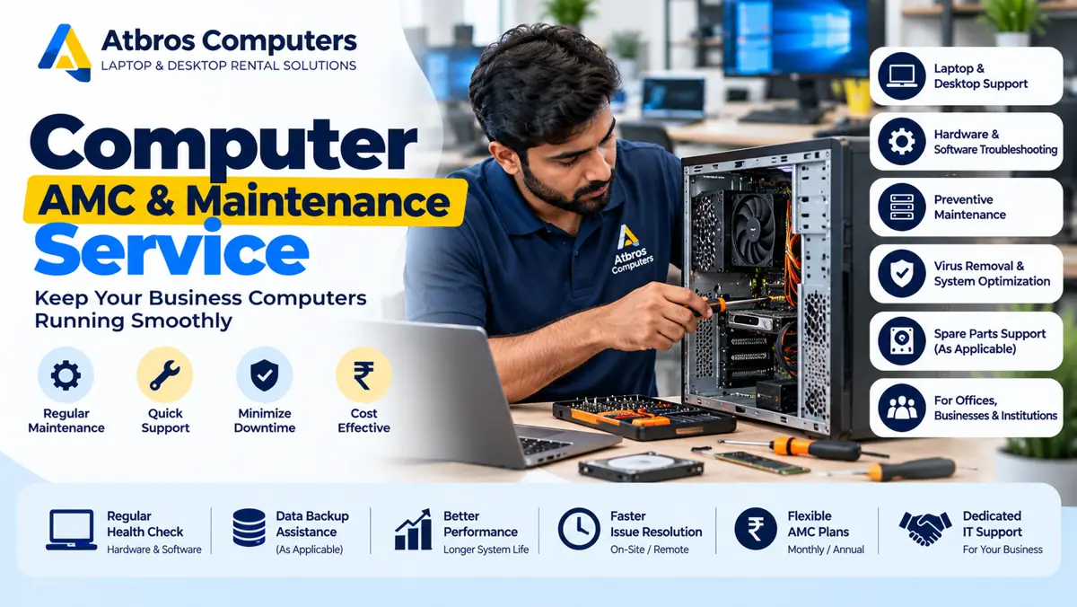 Computer AMC and Maintenance Service for Corporate Offices – Atbros Computers