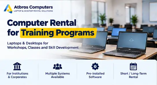 Computer Rental for Training Programs and Workshops – Atbros Computers